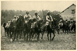 Indiai katonák a fronton, első világháború, 1914, c1920. alkotó: Unbekannt
