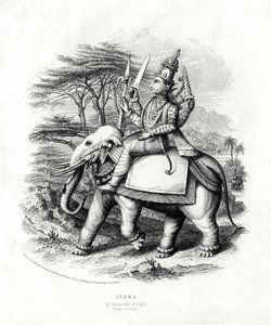Indra, a hindu fényisten, XIX alkotó: Unbekannt