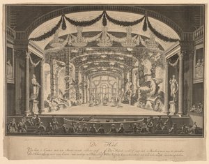 A pokolba, 1700-as évek. alkotó: Unbekannt