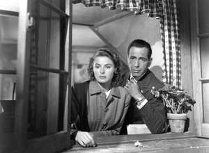 Ingrid Bergman és Humphrey Bogart Cassablancában, 1942 alkotó: Unbekannt