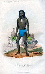 Tikopia lakói, 1848 alkotó: Unbekannt