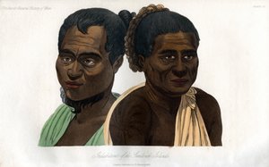 A Sandwich-szigetek lakói, 1848 alkotó: Unbekannt