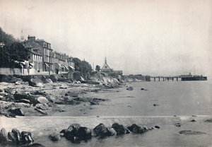 Innellan – A Rocky Beach és a Steamboat Pier bemutatása, 1895 alkotó: Unbekannt