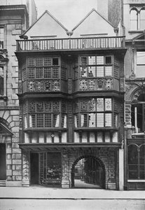 Inner Temple Gate House, London City, 1900, 1911 alkotó: Unbekannt