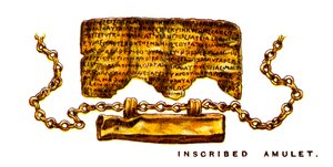 Feliratos amulett, 1923 alkotó: Unbekannt