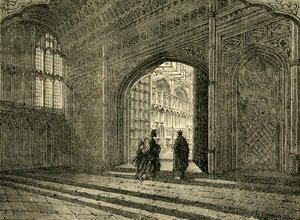 VII. Henrik kápolnája belseje, 1881. alkotó: Unbekannt