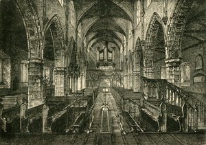 Londonderry katedrális belseje, 1898. alkotó: Unbekannt