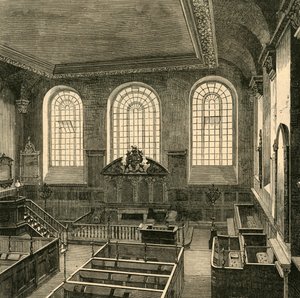 St. Michaels belseje, Wood Street, 1876, 1897. alkotó: Unbekannt