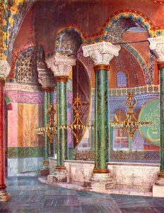A S. Sophia templom belseje, Isztambul, Törökország, 1933-1934 alkotó: Unbekannt