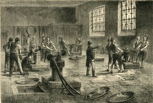 A pénzverde belseje, 1872. sz. alkotó: Unbekannt