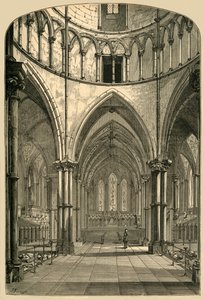 A Templomtemplom belseje, 1870, 1897. alkotó: Unbekannt