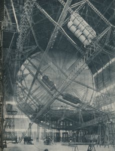 A keret és a henger bonyolultsága: R101 készül, c1935 alkotó: Unbekannt