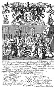 Meghívó az Ötvös Vállalat ülésére, 1707, 1894 alkotó: Unbekannt