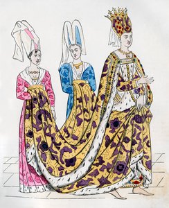 Bajor Isabeau, VI. Károly francia királynő hitvese, 1385 1882-1884 alkotó: Unbekannt