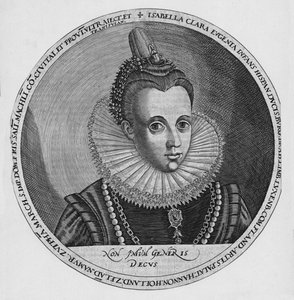 Isabella Clara Eugenie. alkotó: Unbekannt