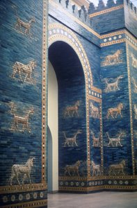 Ishtar-kapu, neobabiloni, ie 575 körül alkotó: Unbekannt