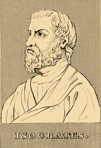 Izokratész, ie 436-338, 1830. alkotó: Unbekannt