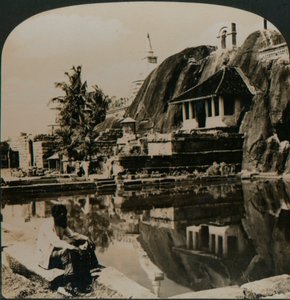 Isuruminiya, egy ősi és festői sziklatemplom Ceylon szívében, 1907 alkotó: Unbekannt