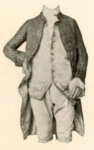 Robert Livingston kabátja és mellény, a Clermont Manorból, New Yorkból, 1720, 1937. alkotó: Unbekannt