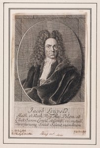 Jacob Leupold német fizikus és gépészmérnök, 1700 körül alkotó: Unbekannt