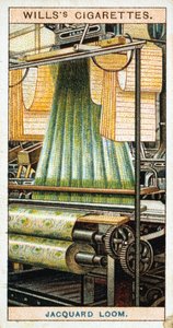 Jacquard elektromos szövőszék, 1915 alkotó: Unbekannt