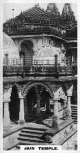 Jain templom, Ahmedabad, India, 1925 alkotó: Unbekannt