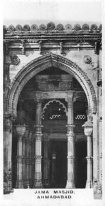 Jama Masjid, Ahmedabad, Gujarat, India, 1925 alkotó: Unbekannt