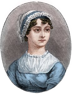 Jane Austen 1775-1817, angol regényíró alkotó: Unbekannt
