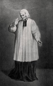 Jean-Marie Vianney, Cure dArs, francia pap, 1858 alkotó: Unbekannt