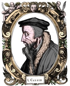 Jean Calvin francia teológus, 1581 alkotó: Unbekannt