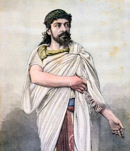 Jean Mounet-Sully mint Oidipusz az Oedipe Roiban, Comedie Francaise, 1892 alkotó: Unbekannt