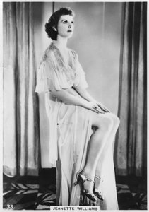 Jeanette Williams, 1938 alkotó: Unbekannt