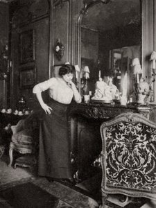 Jeanne Julia Bartet francia színésznő, 1901 alkotó: Unbekannt