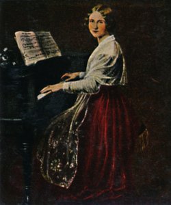 Jenny Lind 1820-1887. - Asher festménye, 1934. alkotó: Unbekannt