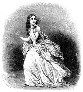 Jenny Lind, a Svéd Nightingale néven ismert szoprán, 1848 alkotó: Unbekannt