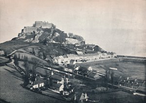 Jersey – Gorey és Mont Orgueil kastély, 1895 alkotó: Unbekannt