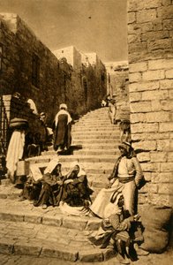 Jeruzsálem – Egy utca, c1918-c1939. alkotó: Unbekannt