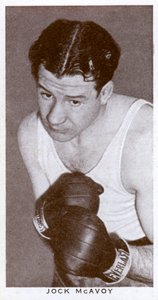 Jock McAvoy, brit ökölvívó, 1938 alkotó: Unbekannt