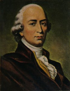 Johann Gottfried Herder 1744-1803. - Festmény Graefle után, 1934. alkotó: Unbekannt