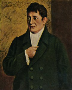 Johann Gottlieb Fichte 1762-1814. - Plühr professzor festménye, 1934. alkotó: Unbekannt