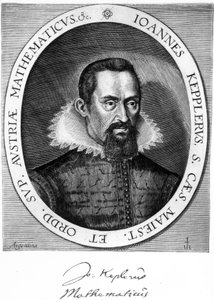 Johannes Kepler német csillagász és fizikus, 1600 körül alkotó: Unbekannt