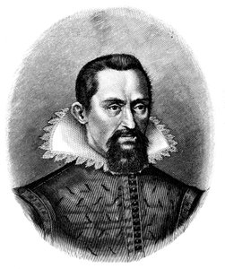 Johannes Kepler német csillagász, 17. század eleje, 1903 körül alkotó: Unbekannt