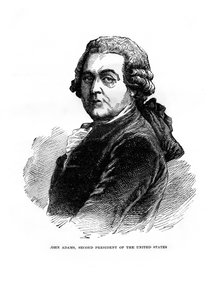 John Adams, az Egyesült Államok második elnöke, 1872 alkotó: Unbekannt