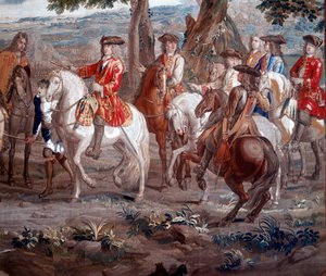 John Churchill, Marlborough hercege 1650-1722 angol katona a blenheimi csatában, 1704 alkotó: Unbekannt