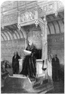 John Evelyn Denison, az alsóház elnöke, 1857 alkotó: Unbekannt