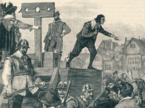 John Lilburne a westminsteri pellengérben, 1638 1905. alkotó: Unbekannt