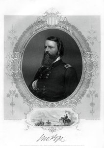 John Pope, az amerikai polgárháború uniós tábornoka, 1862-1867 alkotó: Unbekannt