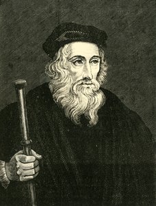 John Wyclif, 1320-1384, 1890. alkotó: Unbekannt
