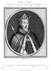 John of Gaunt, Lancaster hercege 1340-1399 alkotó: Unbekannt