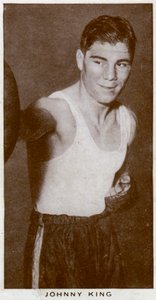 Johnny King brit ökölvívó, 1938 alkotó: Unbekannt